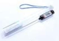 Digital Thermometer with button cell.