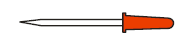 Glass Dropper with rubber bulb