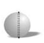 Steel ball with hole