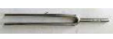 Tuning Fork and rubber pad