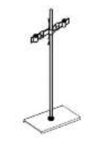 Two-Way Burette Clamp and Stand